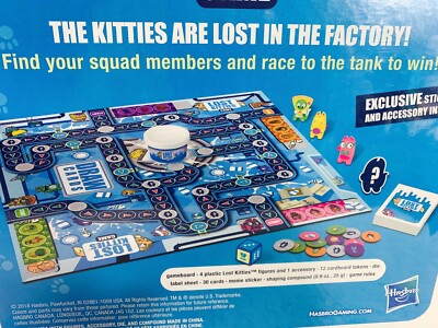 Lost Kittens Game 4 exculsive figures age 5+ for 2-4 players NEW