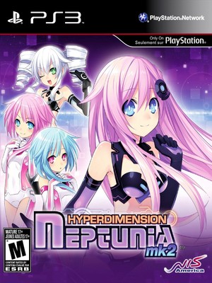 Hyperdimension Neptunia MK2 PS3 BOX ART Glossy POSTER Unframed B0312
