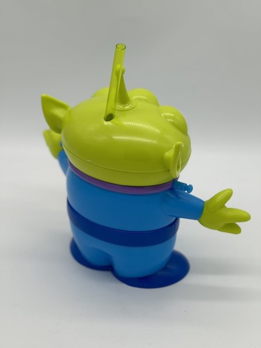 Disney Parks Buzz Lightyear Drink Holder & Green Alien Sipper Cup With Straw - Picture 22 of 24