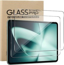 2 Pcs For OnePlus Pad 11.61 2023 Screen Protector 9H Tempered Glass Clear Film