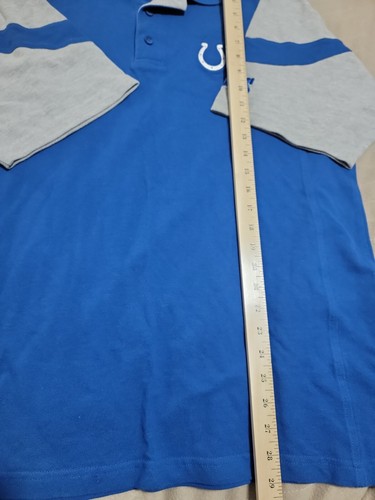 Seltene Indianapolis Colts Herren NFL Apperal Marke Large Blau Neu NFL 90er - Bild 3 von 5