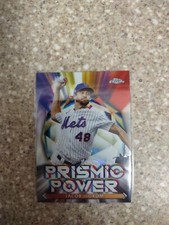 2021 Topps Chrome Jacob deGrom Refractor #PP-1 Prismic Power