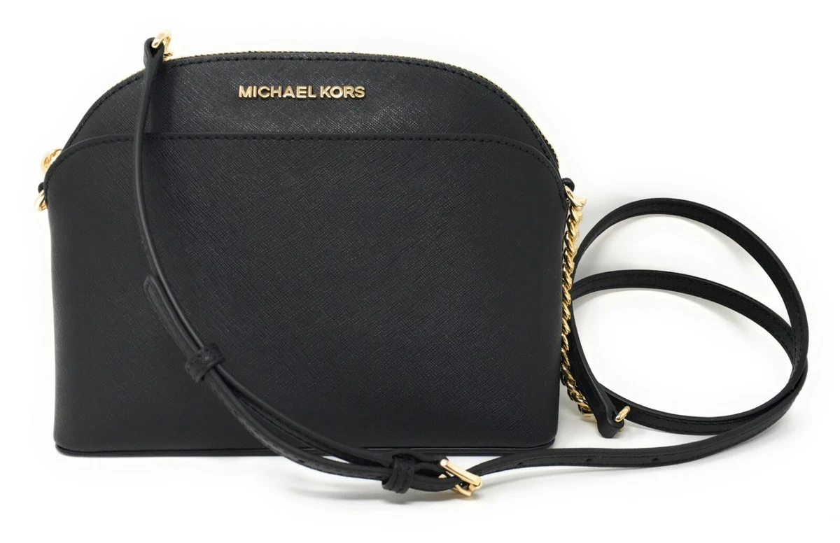 MICHAEL Michael Kors Tan Leather Emmy Crossbody Bag MICHAEL Michael Kors