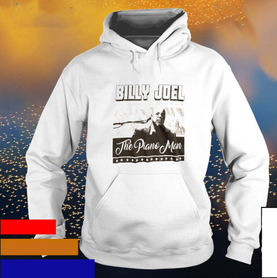 Billy Joel Live In Concert The Piano Man Hoodie, shirt US size