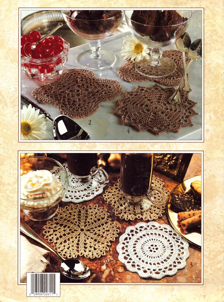 Crochet Potholders and Coasters Lot of 2 Booklets - Image 3 of 4