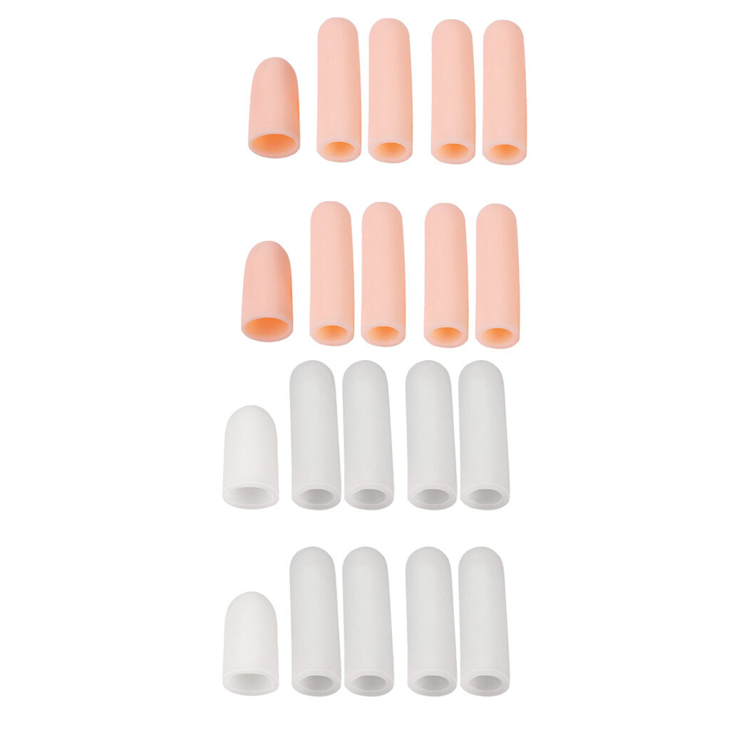 Zehenschutz Zehenkappen,3 Stück Silikon Zehenschutz Schlauchbandage Fingerbandage Fingerschutz Gel Zehenpolster Fingerbandage Zehen Zur Schmerzlinderung Bei Hühneraugen Blasen Hammerzehen Schwielen