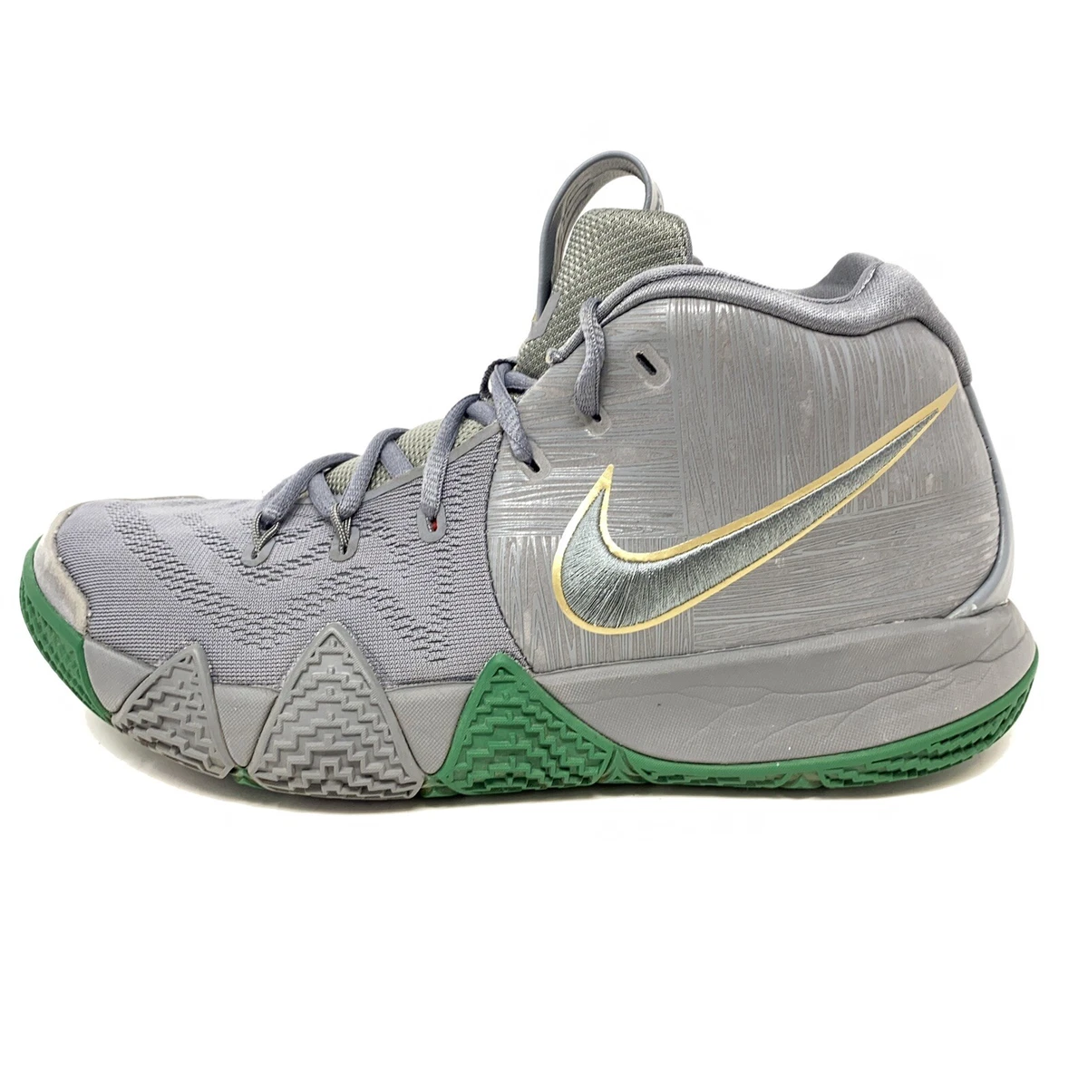 Nike Kyrie 4 City Guardians Green Gray Mens Sz 9 Shoes 943806-001 | eBay