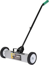 TUFFIOM 18'' Rolling Magnetic Pick-Up Sweeper |45-LBS Capacity, with Quick Relea