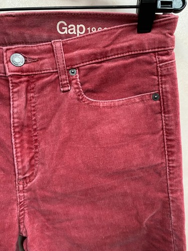 Gap Jeans Modern Stretch True Skinny 1969 thin cord waist 31 inch worn twice VGC - Picture 5 of 11