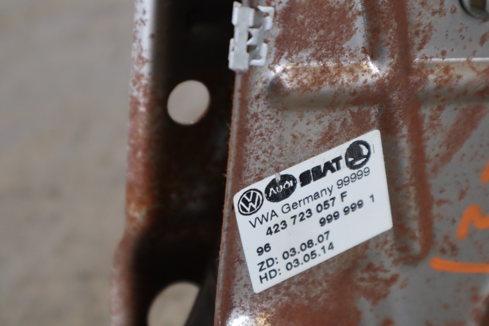 2014 AUDI R8 V8 QUATTRO AWD 4.2L OEM INTERIOR BRAKE STOPPING PEDAL #1339
