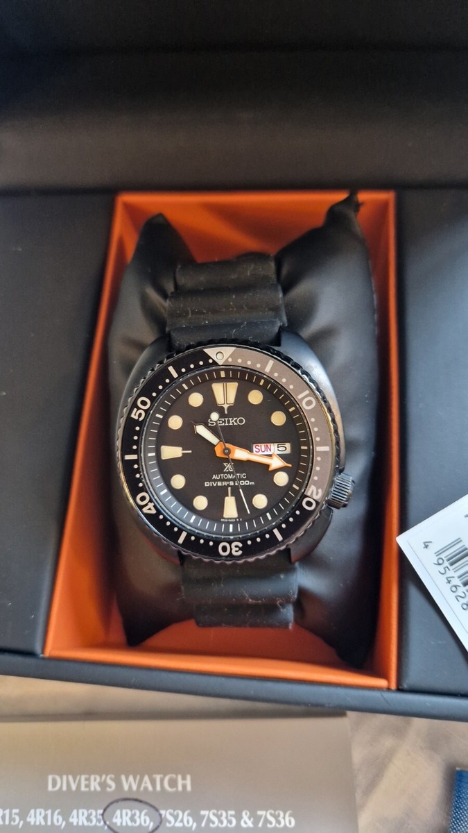 Seiko Prospex Men's Black Watch SRPC49K1 for sale online