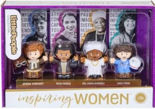 Fisher-Price Little People Inspiring Women Collector 4 Figures Set New!