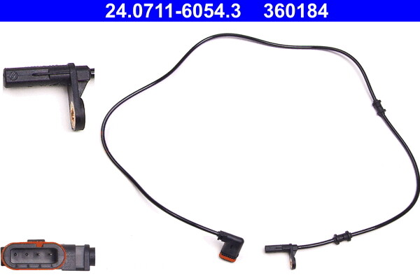 Ate 24.0711-6054.3 Abs Sensor FüR MERCEDES-BENZ-image