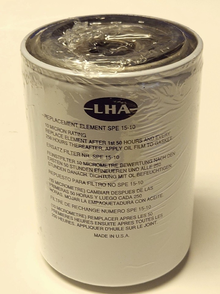 LHA SPE 15 10 Hydraulic Oil Filter 10 MICRON W070799C1 eBay