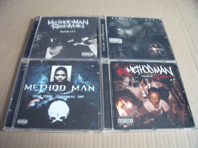 4 x Method Man - Blackout, Tical, Tical 2000 Judgement Day, Tical 0: The Prequel