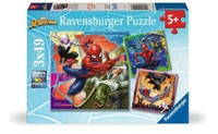 Ravensburger Puzzle 12004115 Marvel Spiderman 5+ 3X49 Teile