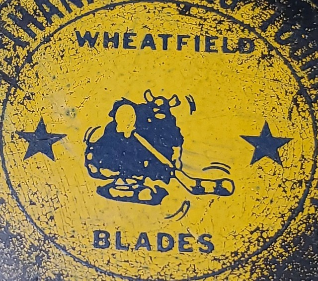 1983 WHEATFIELD BLADES PEE WEE THANKSGIVING TOURNAMENT VINTAGE OFFICIAL PUCK eBay