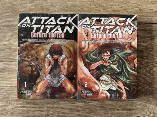 Manga - Attack on Titan - Before the Fall - Band 1-2 - Carlsen - NEU - Bild 1 von 3