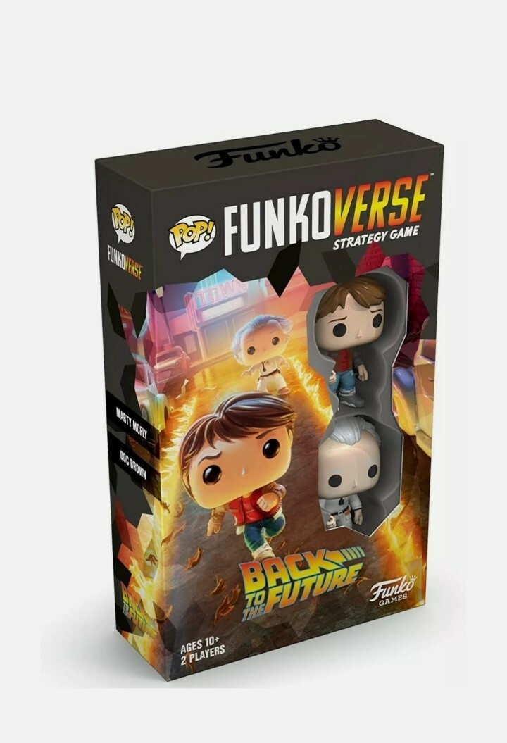 Funkoverse Pop! Back To The Future Strategy Game Funko Pop New Boxed