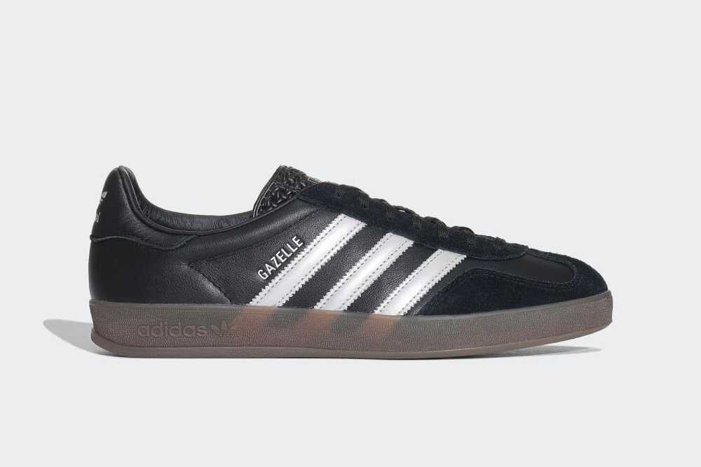 JH8837 adidas Gazelle Indoor Core Black Matt Silver Gum (Men's) | eBay