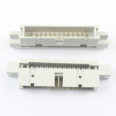 5Pcs 2.54mm 2x13Pin 26 Pin IDC Male Box Header Flat Cable Connector Mounting Ear