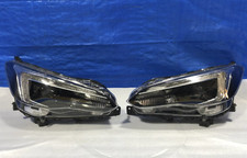 2018 2019 Subaru Impreza GK GT LED Headlights Pair Genuine Tested 1923