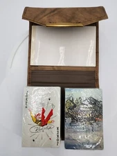 Vintage RediSlip 2 Deck Playing Cards  & Wallet Case Bridge Score Pad NEW Sealed