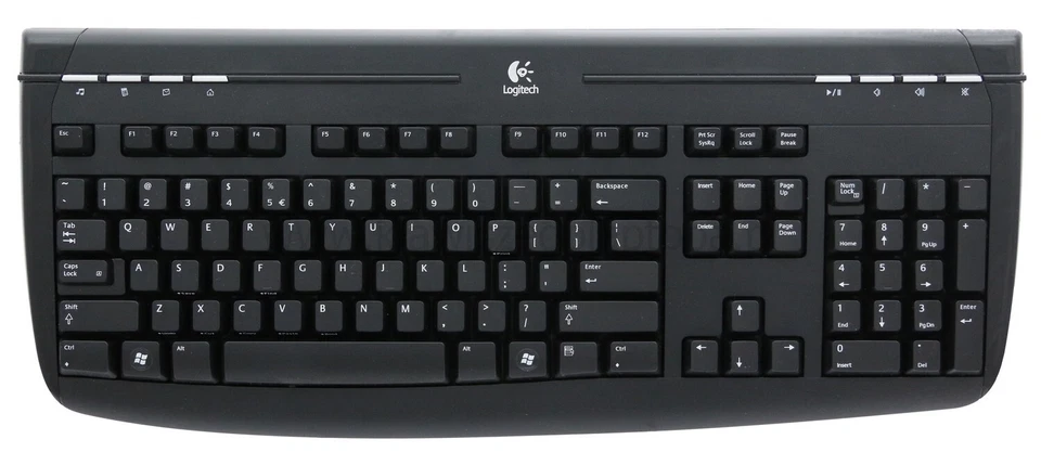 Logitech Internet 1500 Cordless Tastatur Ersatz Tilt Leg Ständer Foot Feet - Bild 2 von 3