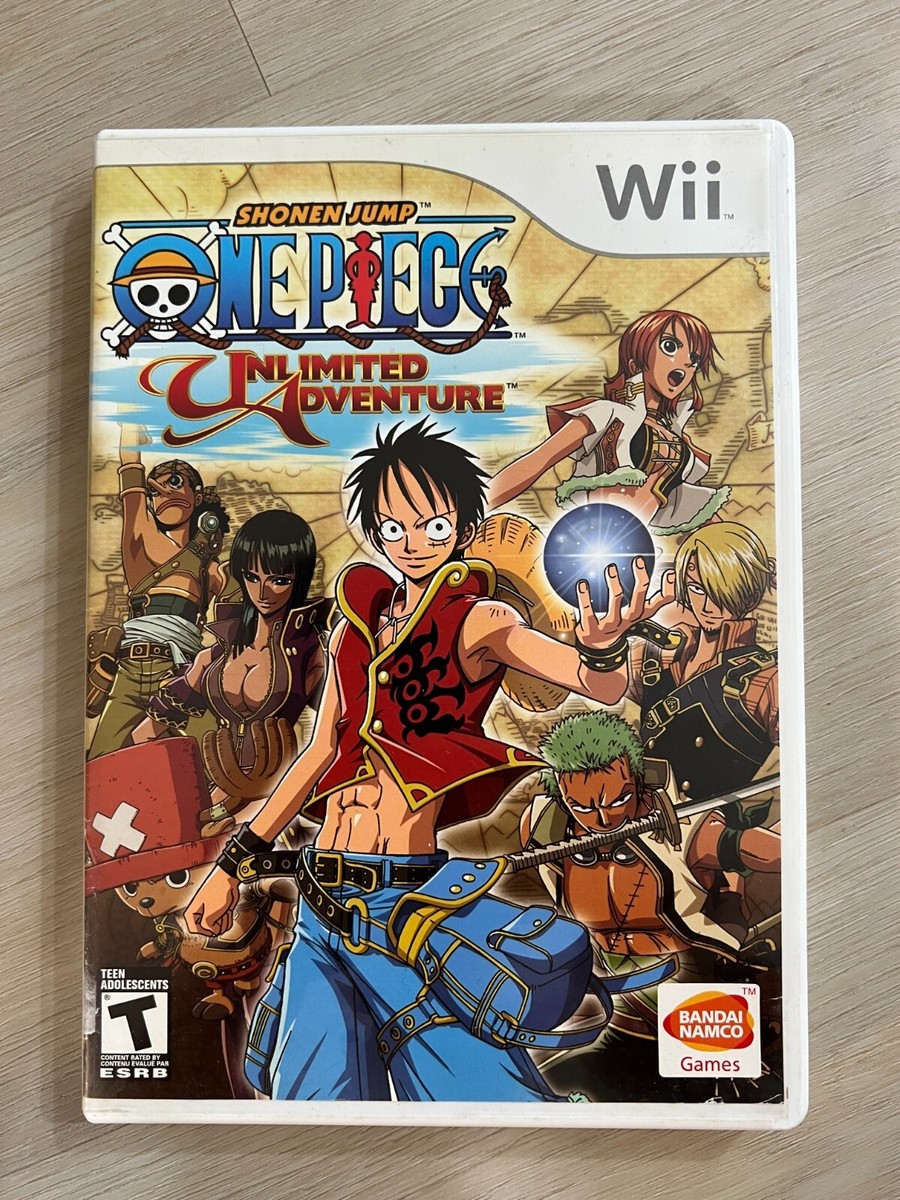 One Piece: Unlimited Adventure (Nintendo Wii, 2008) CIB