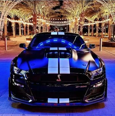 Adesivo adesivo gráfico listras vinil duelo corrida 8" Ford Mustang 36 pés - Imagem 4 de 4