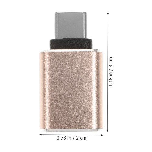 3 Pcs USB -zu -Typec -Adapter USB-zu-USB-C-Konverter USB-c-adapter Für Handys - Afbeelding 6 van 11