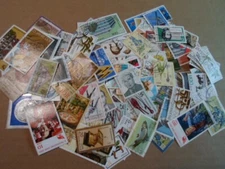 Collection lot 72 different large stamps of East Germany - all 1950s Era