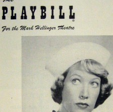 Ankles Aweigh Playbill September 1955 Lee Parker Betty Kean Gabriel Dell Ticket