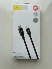 Baseus 18W PD Type C Quick Charger Cable Cord for iPhone 12-11 Pro-Pro Max