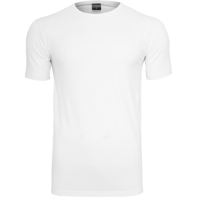 Urban Classics Fitted Stretch Tee Basic Tshirt Jersey Strech Shirt S-XXL Sommer 