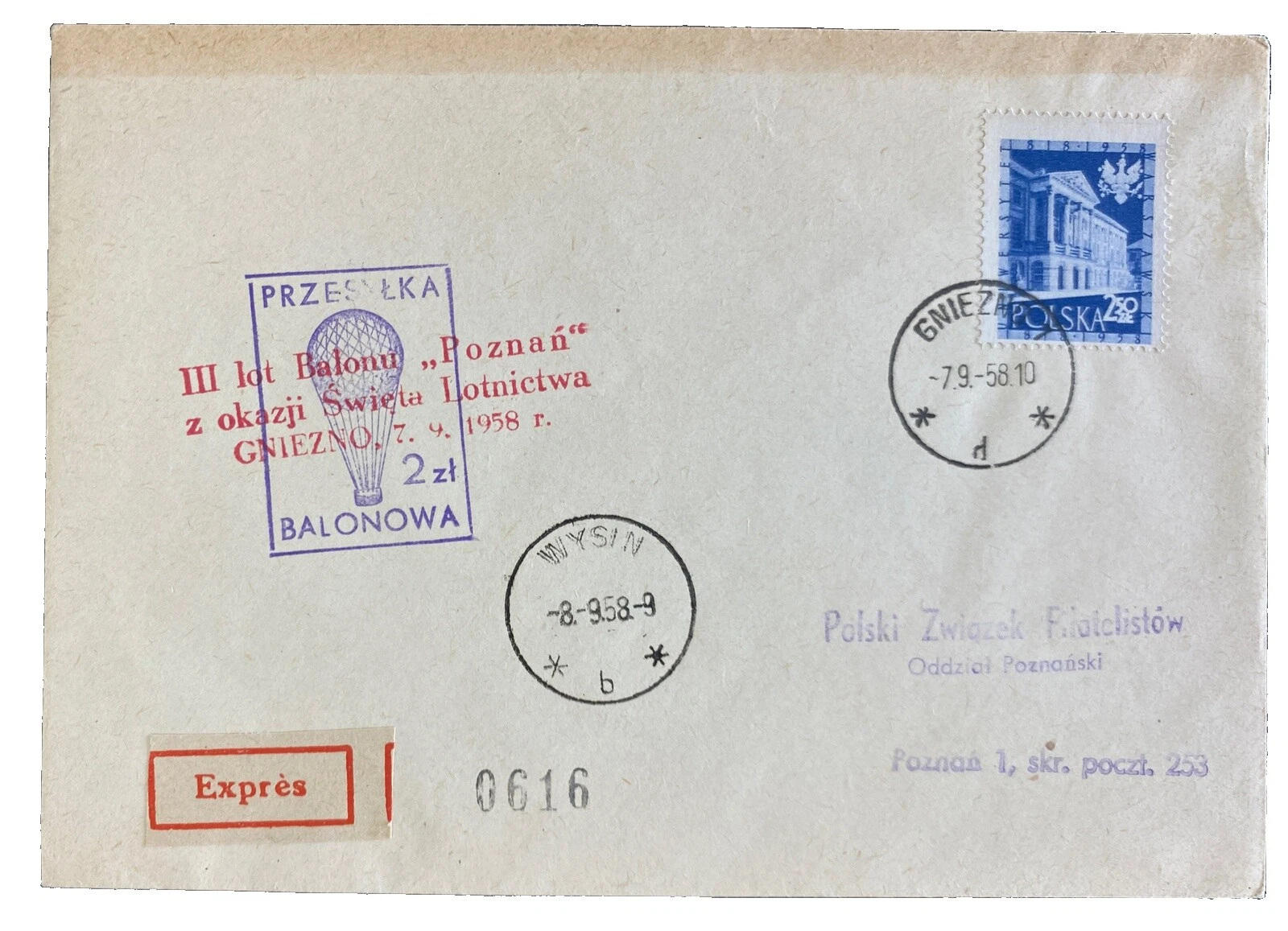 Architecture Cover Polish Stamps