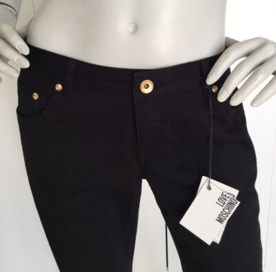 Pantalon Moschino Jeans - Noir - Taille 30 - Femme - Très Bon état