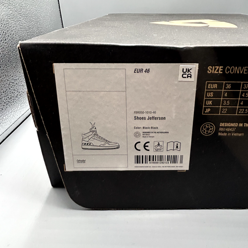 Rev'It Jefferson Mens Motorcycle Riding Shoes Black 46 EUR / 12 US NWT - Picture 9 of 11