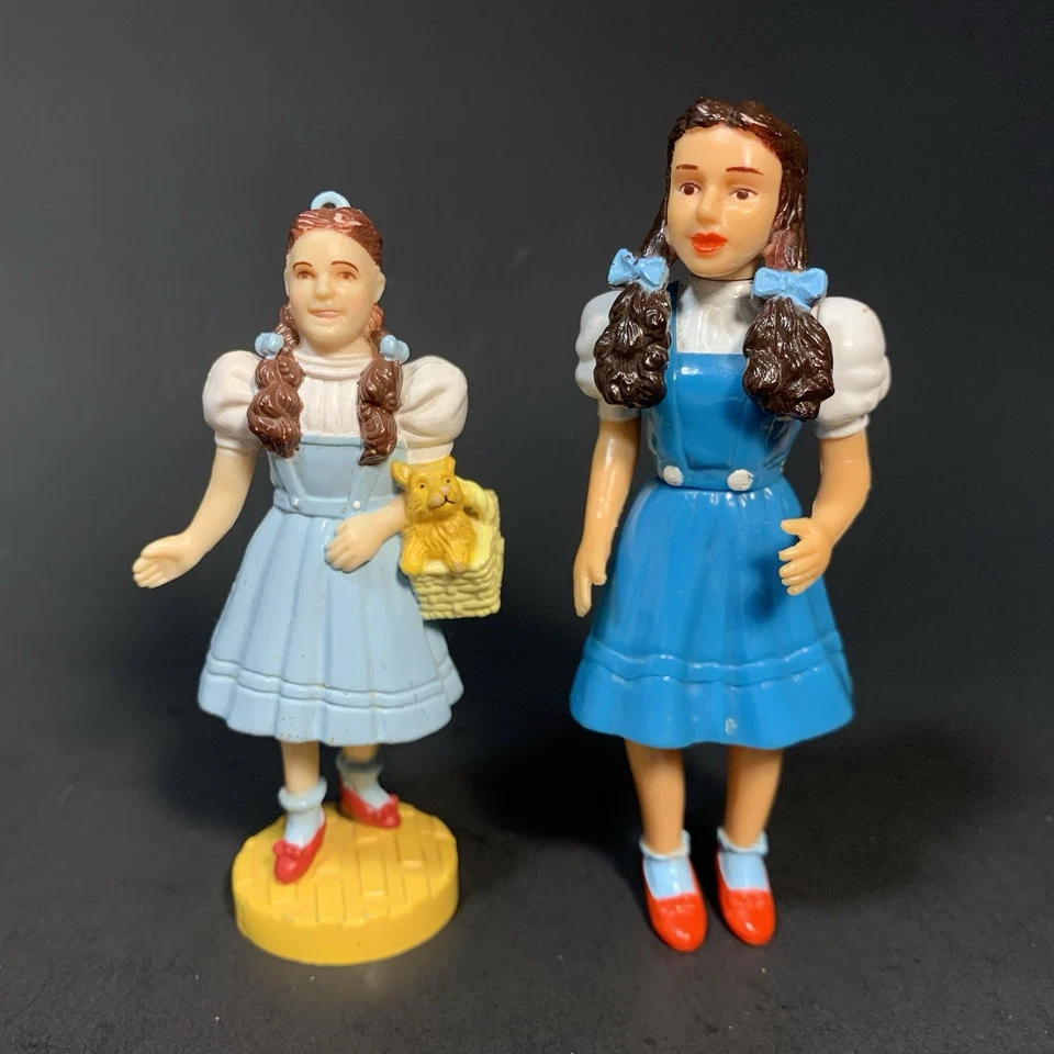 Dorothy Mago de Oz Muñeca 4" MGM Turner Figuras y Adornos Lote de 3 Foto 2 de 4