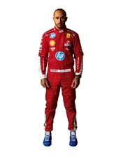 2025 Lewis Hamilton Scuderia Ferrari HP Monza GP F1 Race Suit
