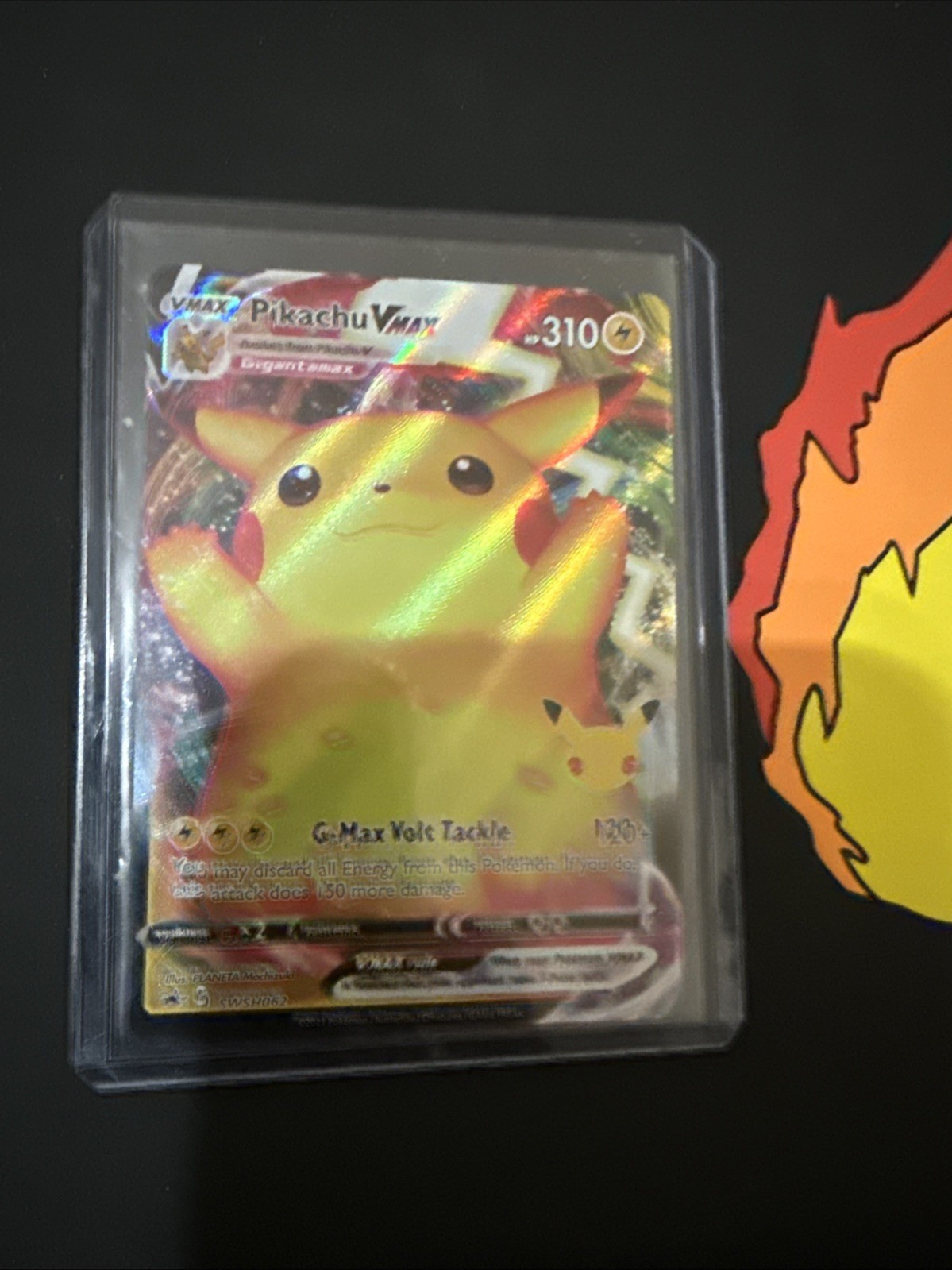 Pikachu VMAX SWSH062 BLACK STAR Promo Celebrations 25th Ann. Pokemon MINT