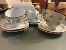  Tazze da the vintage in porcellana thun