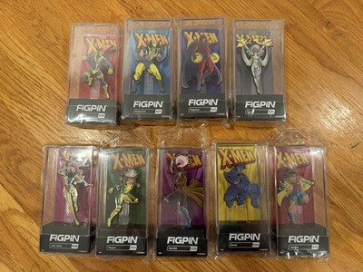 FiGPiN X-Men Animated Series 1 Cyclops Wolverine Magneto Gambit Rogue Beast Jean