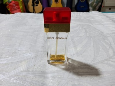  LEERER FLASCHEN 1995  D&G Dolce & Gabbana Eau De Toilette 25ml Rot  RAR ANSEHEN 