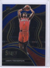 Amen Thompson 2023-24 Panini Select Courtside Retail Blue #274 HOU Rockets 🔥