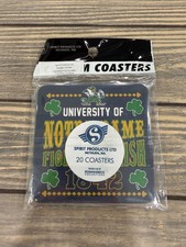 University Of Notre Dame Fighting Irish 1842 Square Coasters 20-Pack By Spirit P