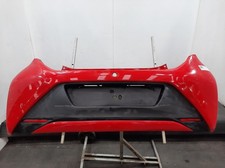 2015 TOYOTA AYGO 3 Door Hatchback Red Rear Bumper 521590H908