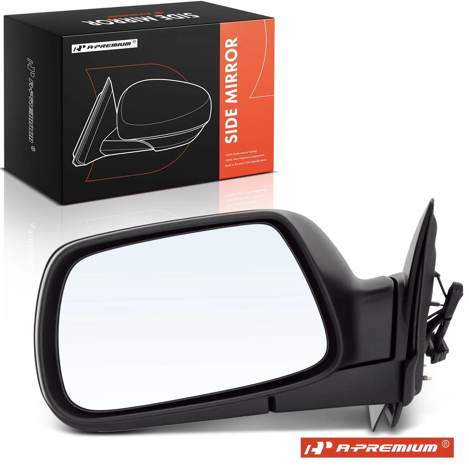 A-Premium Driver Power Mirror Manual Fold Heated for Jeep Grand Cherokee 05-10