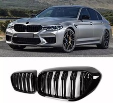 G30 Grille Front Kidney Grill Compatible for 2017-2020 BMW 5 Series G30 ABS Dou