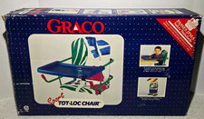 Vtg 1994 Graco Sport Tot Loc Chair Hook On Table Highchair NIB Sealed Deadstock